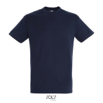 Unisex-T-Shirt Baumwolle, Rundhals, 150 g/m² farbe ultramarinblau