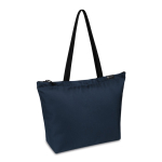 Tote-Bag aus RPET mit Innenfach für Wasserflasche farbe marineblau zweite Ansicht