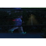 Wiederaufladbares LED-Licht aus recyceltem Kunststoff, 400 mAh farbe grau Lifestyle-Bild 3