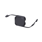 Handyhalter mit einziehbarem Kabel 100 cm und Schnellladung 100 W farbe schwarz Ansicht 14