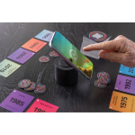 Kabelloser Lautsprecher aus recyceltem ABS mit Subwoofer & Handyhalter farbe schwarz Lifestyle-Bild 2