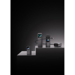 Powerbank aus Aluminium mit Schnellladung und HQ-Display 10.000 mAh farbe grau Lifestyle-Bild 3