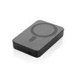 Taschen-Powerbank aus recyceltem ABS mit Ladeanzeige 10.000 mAh farbe schwarz