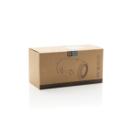 BT 5.3 Lautsprecher aus recyceltem Kunststoff mit IPX4-Schutz 16 W farbe grau zweite Ansicht mit Box