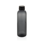 Flasche aus RPET mit Griff und gewelltem Design sowie Henkel 750 ml farbe schwarz