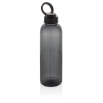 Flasche aus RPET mit Griff und gewelltem Design sowie Henkel 750 ml farbe schwarz zweite Ansicht