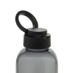 Flasche aus RPET mit Griff und gewelltem Design sowie Henkel 750 ml farbe schwarz vierte Ansicht