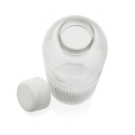 Flasche aus RPET mit Griff und gewelltem Design sowie Henkel 750 ml farbe weiß fünfte Ansicht