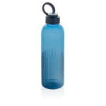 Flasche aus RPET mit Griff und gewelltem Design sowie Henkel 750 ml farbe marineblau zweite Ansicht