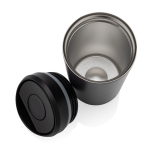 Nachhaltiger Thermobecher „Take Away“ mit Klickdeckel 400 ml farbe schwarz fünfte Ansicht