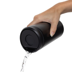 Nachhaltiger Thermobecher „Take Away“ mit Klickdeckel 400 ml farbe schwarz sechste Ansicht