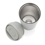 Nachhaltiger Thermobecher „Take Away“ mit Klickdeckel 400 ml farbe weiß fünfte Ansicht