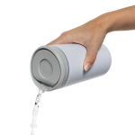 Nachhaltiger Thermobecher „Take Away“ mit Klickdeckel 400 ml farbe weiß sechste Ansicht