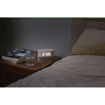 Nachhaltiger Wecker mit Lichtverlauf & Naturklängen farbe beige Lifestyle-Bild 2