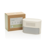 Nachhaltiger Wecker mit Lichtverlauf & Naturklängen farbe beige Ansicht mit Box