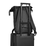 Wasserdichter Urban-Rucksack 16” + Fahrradhalterung & Diebstahlschutz farbe schwarz Ansicht 12