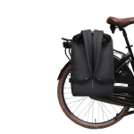 Wasserdichter Urban-Rucksack 16” + Fahrradhalterung & Diebstahlschutz farbe schwarz Ansicht 16