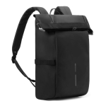 Wasserdichter Urban-Rucksack 16” + Fahrradhalterung & Diebstahlschutz farbe schwarz fünfte Ansicht