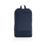 Ultraschlanker Rucksack aus rPET mit erweiterbarem Design, 15.6” farbe marineblau dritte Ansicht