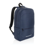 Business-Rucksack 15,6” aus recyceltem Polyester mit Fächern farbe marineblau
