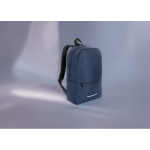 Business-Rucksack 15,6” aus recyceltem Polyester mit Fächern farbe marineblau Lifestyle-Bild
