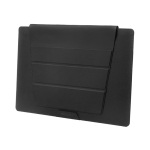 Laptop-Hülle aus recyceltem Material mit 4 cm Neigungsständer 14” farbe schwarz