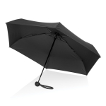 Mini-Regenschirm manuell aus RPET-Gewebe 190T mit robustem Design Ø100 farbe schwarz