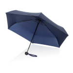 Mini-Regenschirm manuell aus RPET-Gewebe 190T mit robustem Design Ø100 farbe marineblau