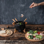 Elektrisches Fondue mit präziser Steuerung für 8 Personen Boska farbe schwarz