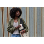 Thermobecher aus recyceltem Stahl mit 360°-Deckel 354 ml Topl To Go farbe weiß Lifestyle-Bild 2