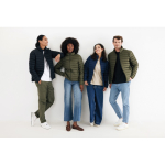 Herrenjacke aus recyceltem Polyester, Casual Fit 70 g/m² IQONIQ Maiko farbe schwarz