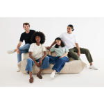 Unisex-T-Shirt aus recycelter Baumwolle, 220 g/m² IQONIQ Nikko farbe schwarz