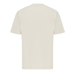 Unisex-T-Shirt aus recycelter Baumwolle, 220 g/m² IQONIQ Nikko farbe beige zweite Ansicht