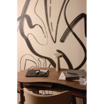 Nachhaltiges kabelloses Desktop-Ladegerät mit Organizer-Ablage farbe schwarz Lifestyle-Bild 4