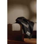 Decke aus recyceltem Polyester, weich & warm, 260 g/m² farbe grau Lifestyle-Bild