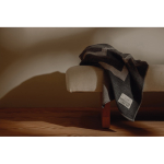 Decke aus recyceltem Polyester, weich & warm, 260 g/m² farbe grau Lifestyle-Bild 2