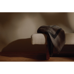 Decke aus recyceltem Polyester, weich & warm, 260 g/m² farbe grau Lifestyle-Bild 3