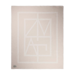 Decke aus recyceltem Polyester, weich & warm, 260 g/m² farbe gebrochen weiß zweite Ansicht