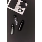 Thermoflasche 600 ml aus recyceltem Edelstahl mit Griff farbe schwarz Lifestyle-Bild 3