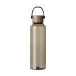 RPET-Flasche 550 ml mit Stahldeckel, Henkel & minimalistischem Design farbe elfenbeinfarben