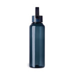 RPET-Flasche 550 ml mit Stahldeckel, Henkel & minimalistischem Design farbe marineblau zweite Ansicht