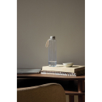 RPET-Flasche 550 ml mit modernem Design & auslaufsicherem Deckel farbe transparent