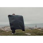 Picknickdecke aus recyceltem Polyester mit wasserdichtem Fleece-Futter farbe schwarz Lifestyle-Bild 2