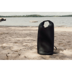 Kühltasche aus recyceltem Polyester mit Rollverschluss 25 L farbe schwarz Lifestyle-Bild 2