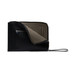 Laptop-Hülle 14” aus recyceltem Material mit elegantem Design & Fach farbe schwarz zweite Ansicht