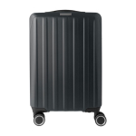 Hartschalentrolley mit 8 Drehrollen und Plakette zur Personalisierung farbe schwarz erste Ansicht