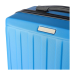 Hartschalentrolley mit 8 Drehrollen und Plakette zur Personalisierung zweites Detailbild