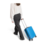 Hartschalentrolley mit 8 Drehrollen und Plakette zur Personalisierung zweite Ansicht