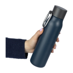 Isolierflasche aus recyceltem Edelstahl mit Karabiner, 600 ml zweite Ansicht