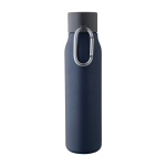 Isolierflasche aus recyceltem Edelstahl mit Karabiner, 600 ml dritte Ansicht